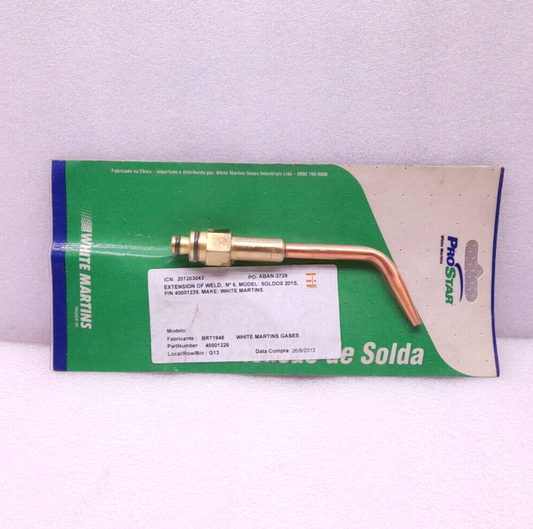 White Martins 40001229 Soldox Extension 201S NR.6