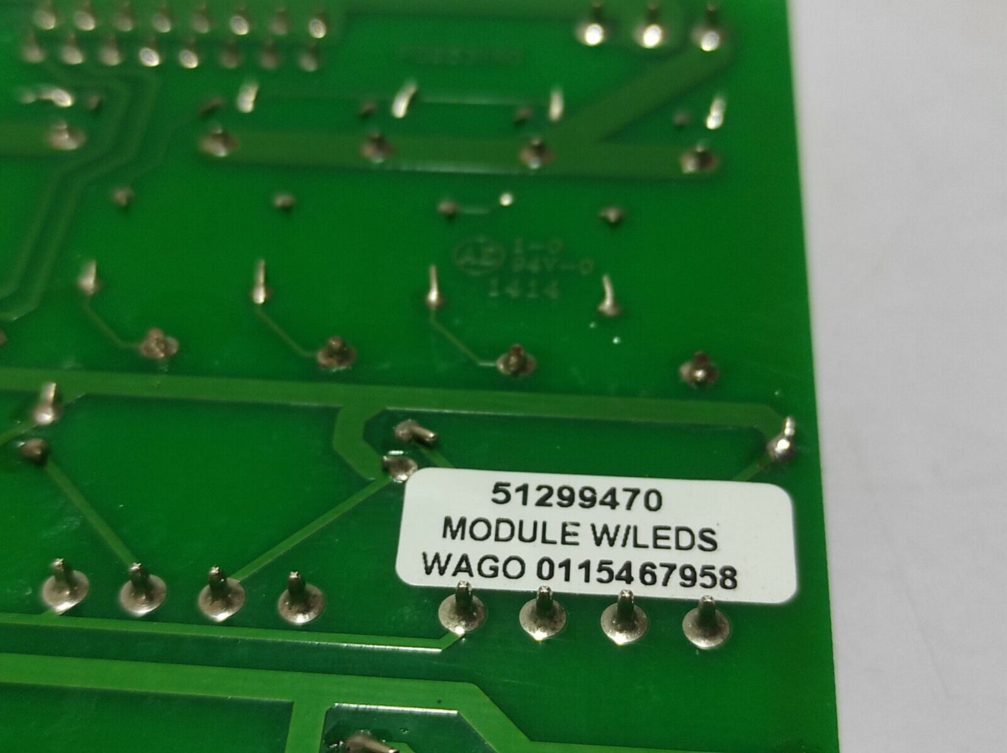 Wago 0115467958 PCB 5299470 Module W/LEDs Jelec PCB531R