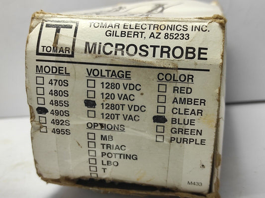 Tomar 490S Microstrobe IV 1280TVDC Blue 490S-1280T