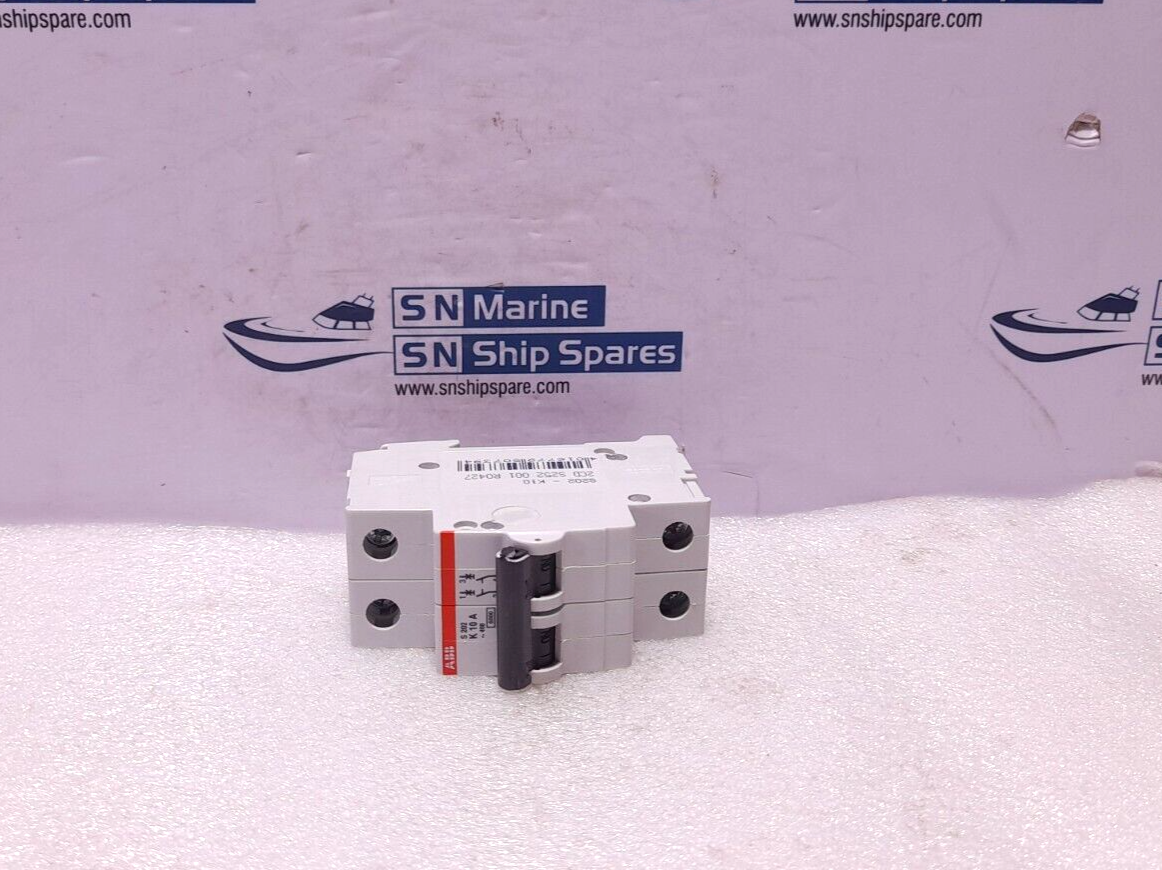 ABB S202-K10 Miniature Circuit Breaker 10A Current 2CD S252 001 R0427