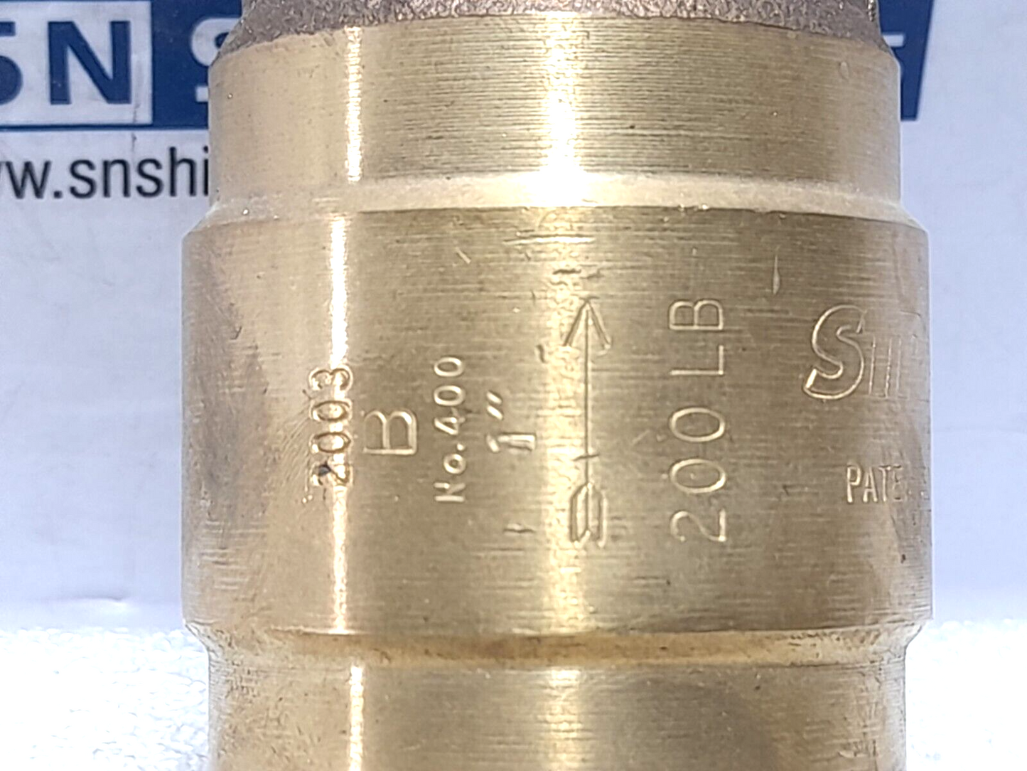 Strataflo 1” 400 Check Valve With Metal Poppet