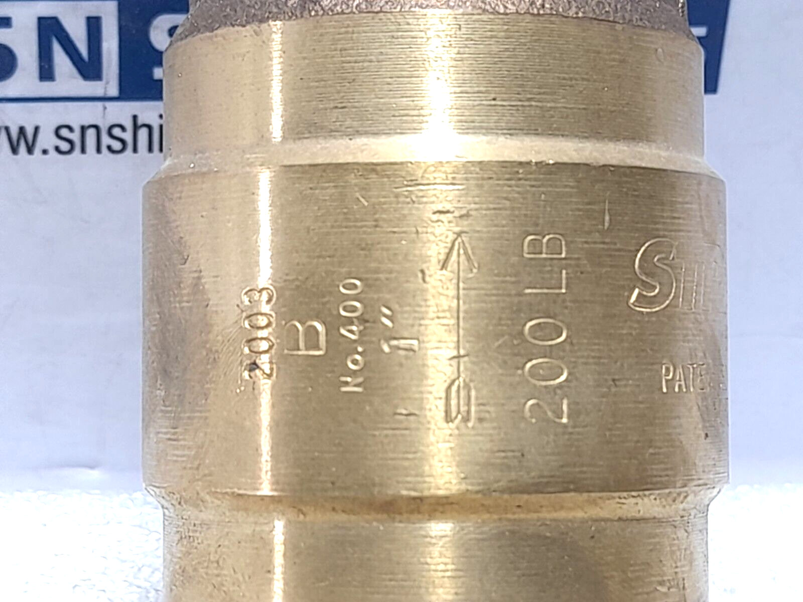Strataflo 1” 400 Check Valve With Metal Poppet