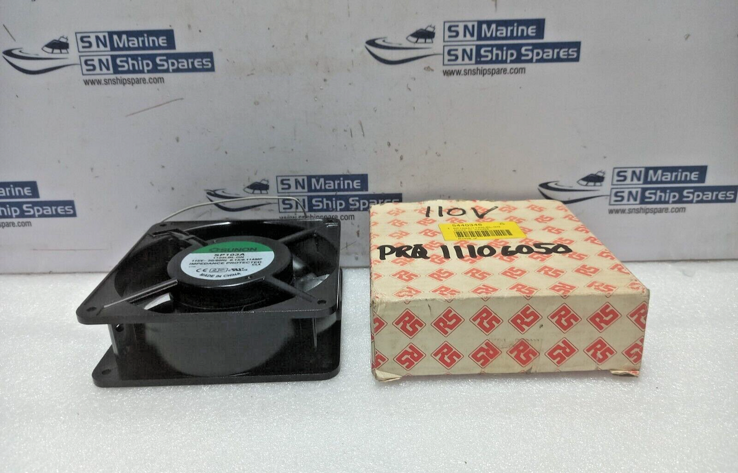 SUNON SP103A Impedance Protected 115V~50/60Hz 0.13/0.11AMP