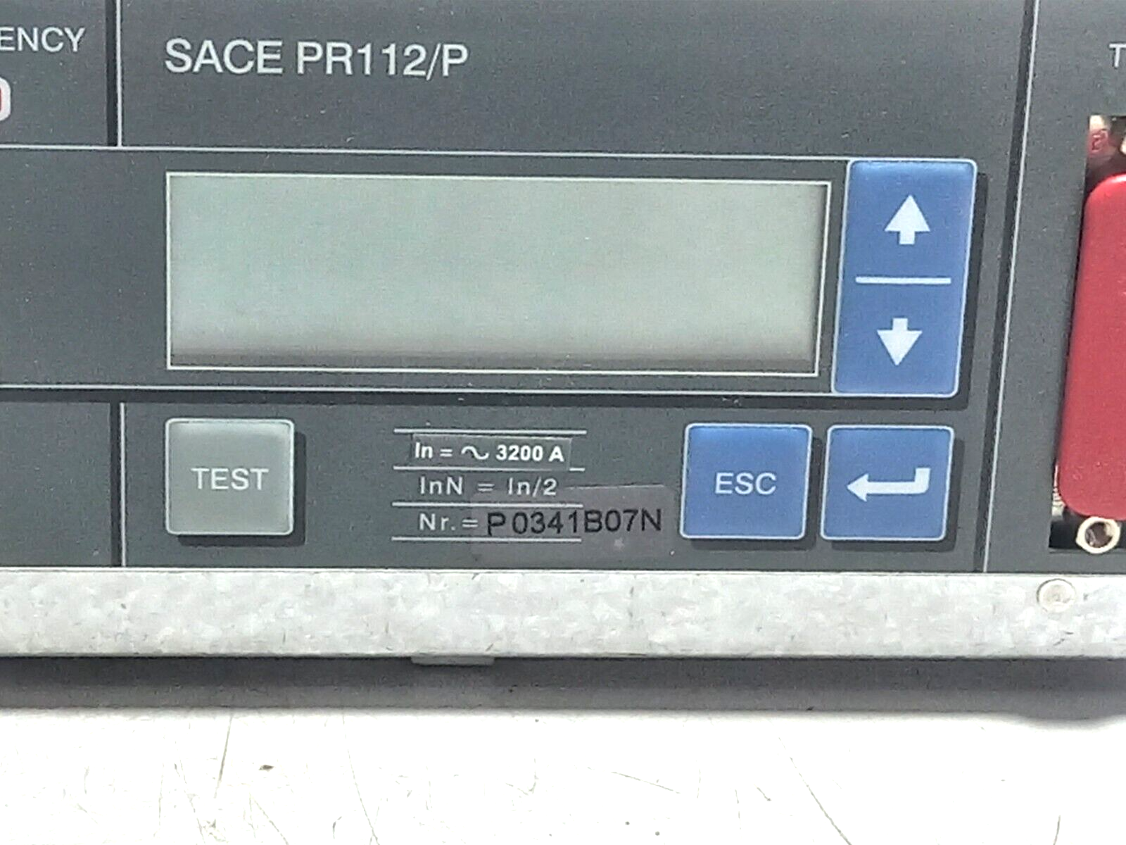 ABB SACE PR112/P Trip Unit 3200A