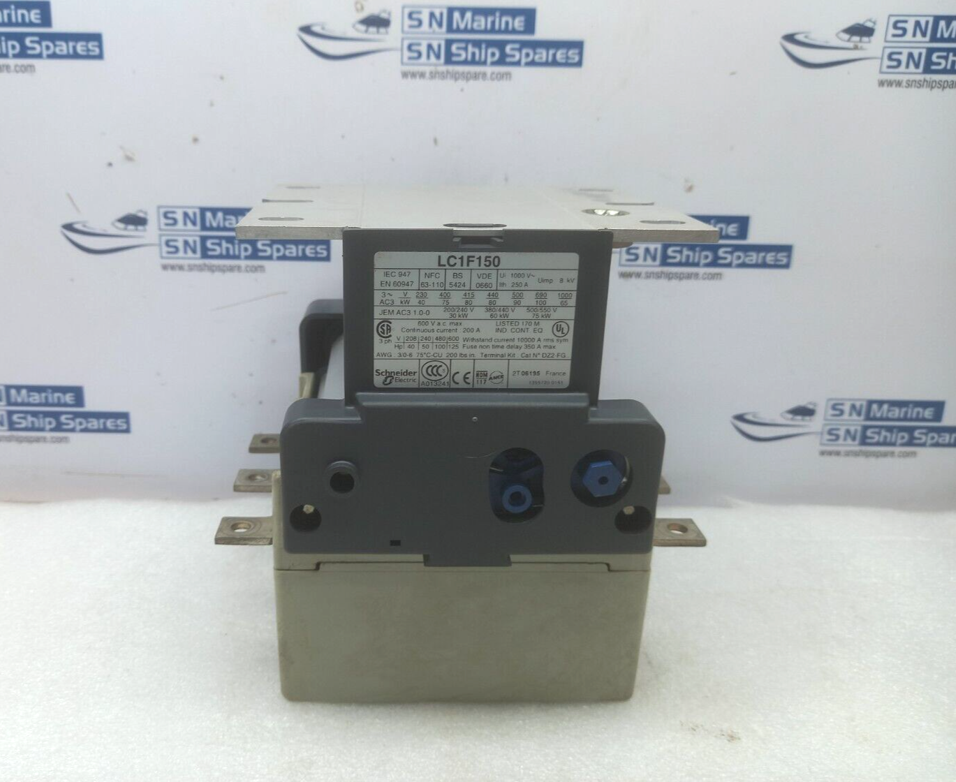 Telemecanique LC1FF43 Contactor With Telemecanique LC1F150 361 813-B