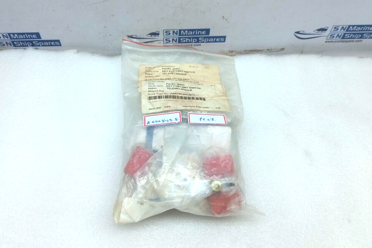 Telemecanique XCS Z13 074603 Key for Limit Switch 3 Pcs / Lot