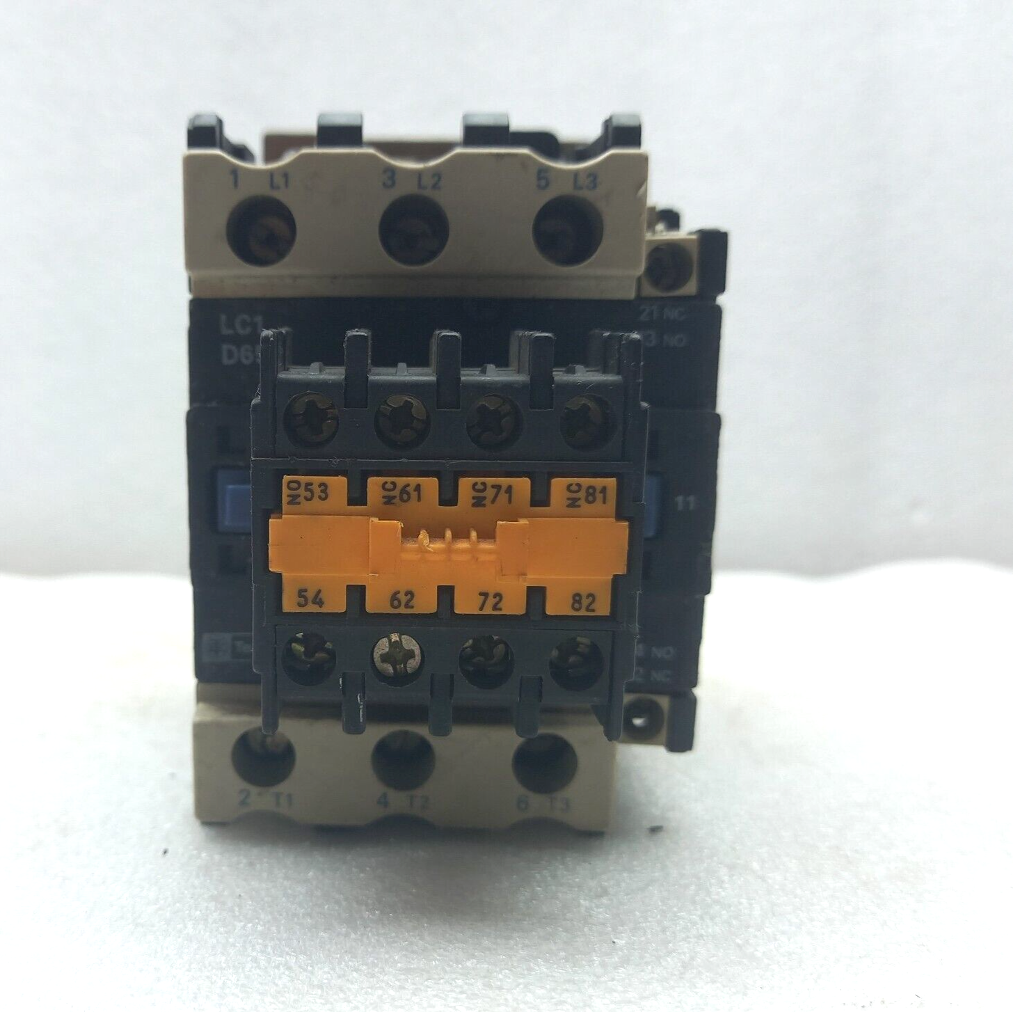 Telemecanique LC1-D65 Contactor 600V a.c.max Telemecanique LA1-D13A65