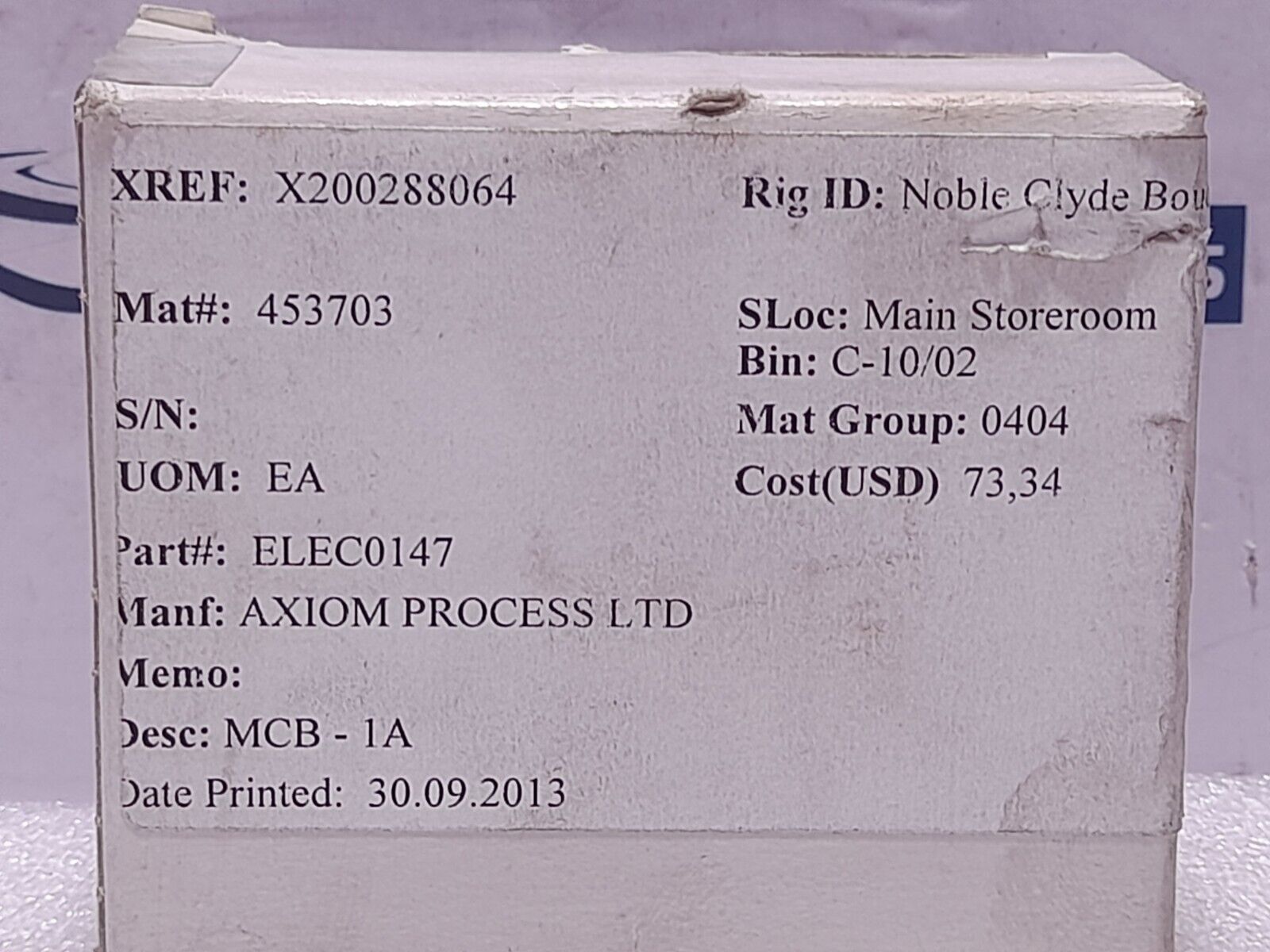 Allen Bradley 1492-SP2D010 Miniature Circuit Breaker 1492SP2D010