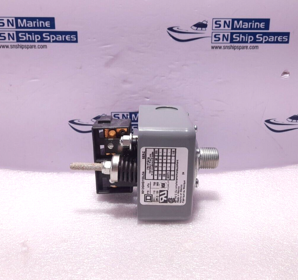Square D 9013GHG1S8J54 Ser C Quincy 22454-1 Pressure Switch 224541