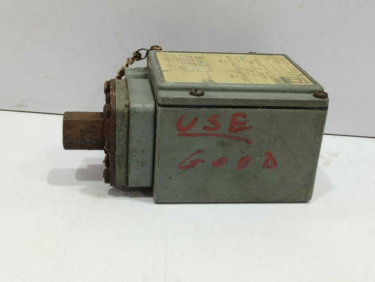 Square D 9012 GAW-6 Series C Pressure Switch 