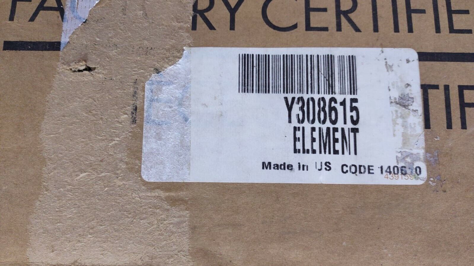 Whirlpool Y308615 Element  240V 4600W