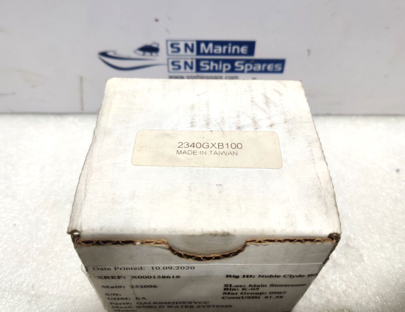 Valley Instruments 2340GXB100 Liquid Filled Pressure Gauge 0-100Psi 0-7 Bar