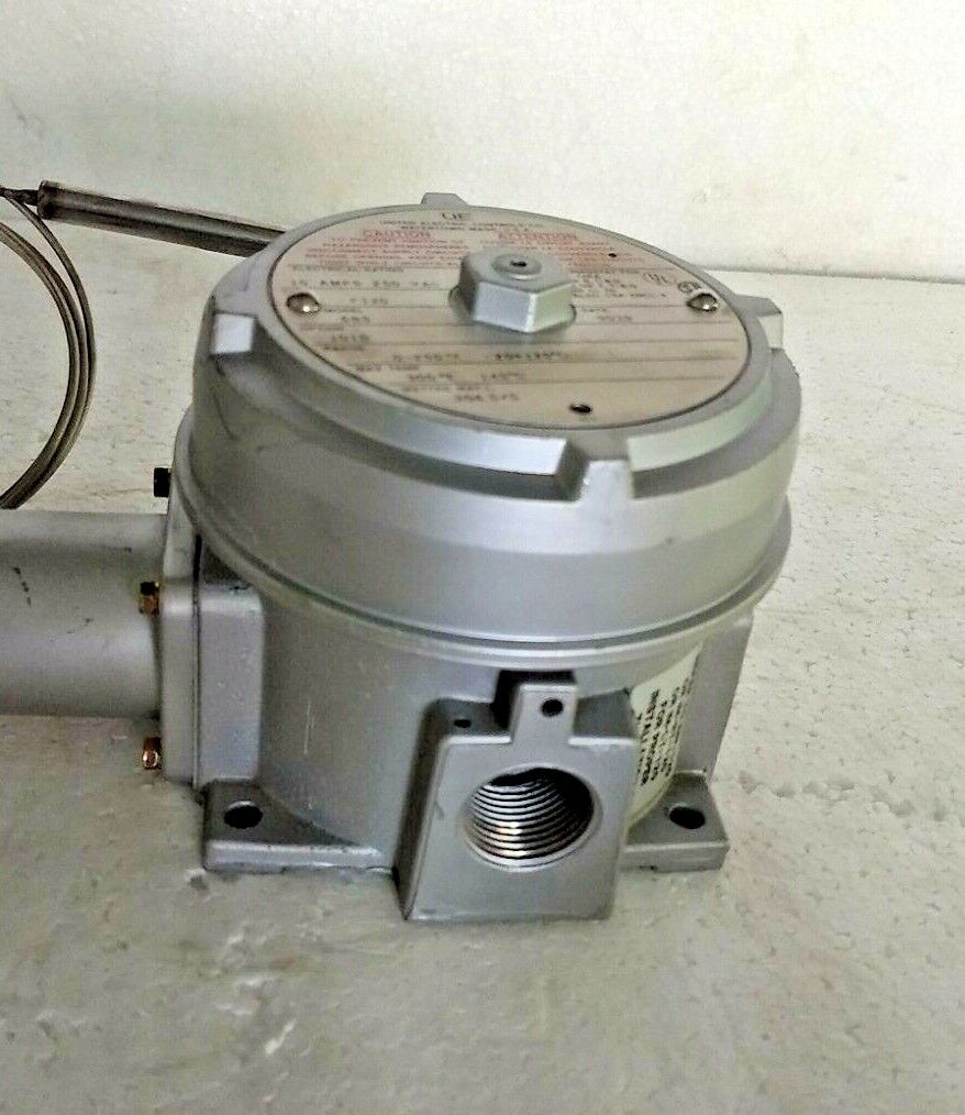 United Electric F120-6BS Thermostat for Hazardous Location range 0-120 F 