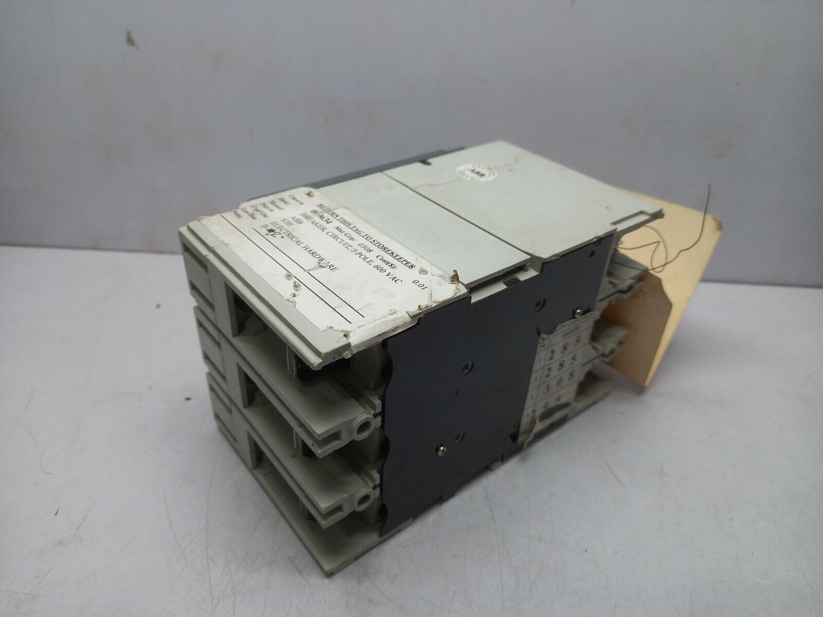 ABB S3H Circuit Breaker 15A 3P 600VAC 600VDC