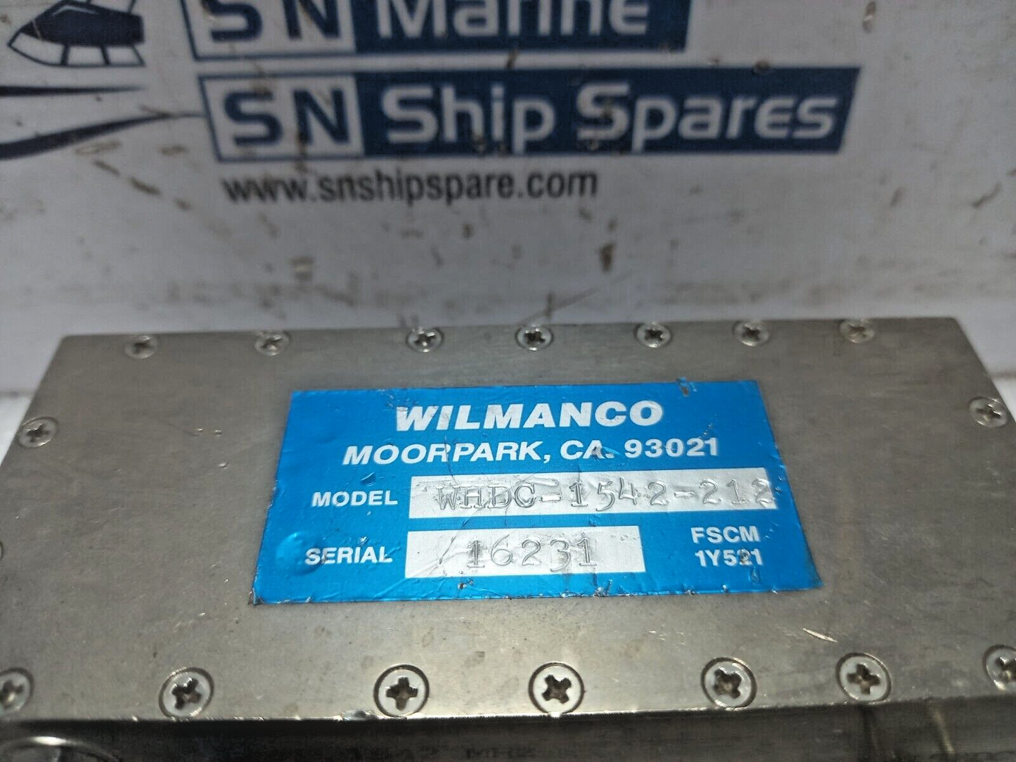 WILMANCO WHDC-1542-212 Liner Amplifier FSCM 1Y521