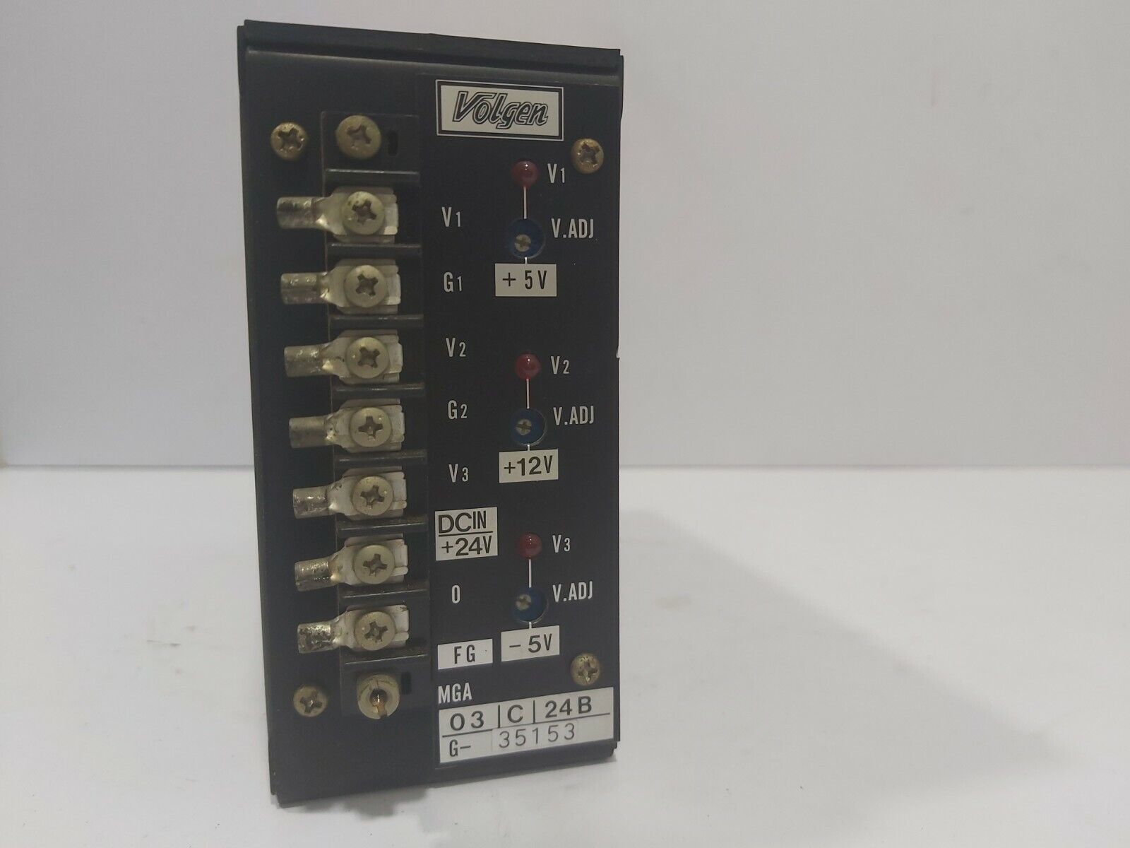 VOLGEN POWER SUPPLY G-35153 MGA 03/C/24B 