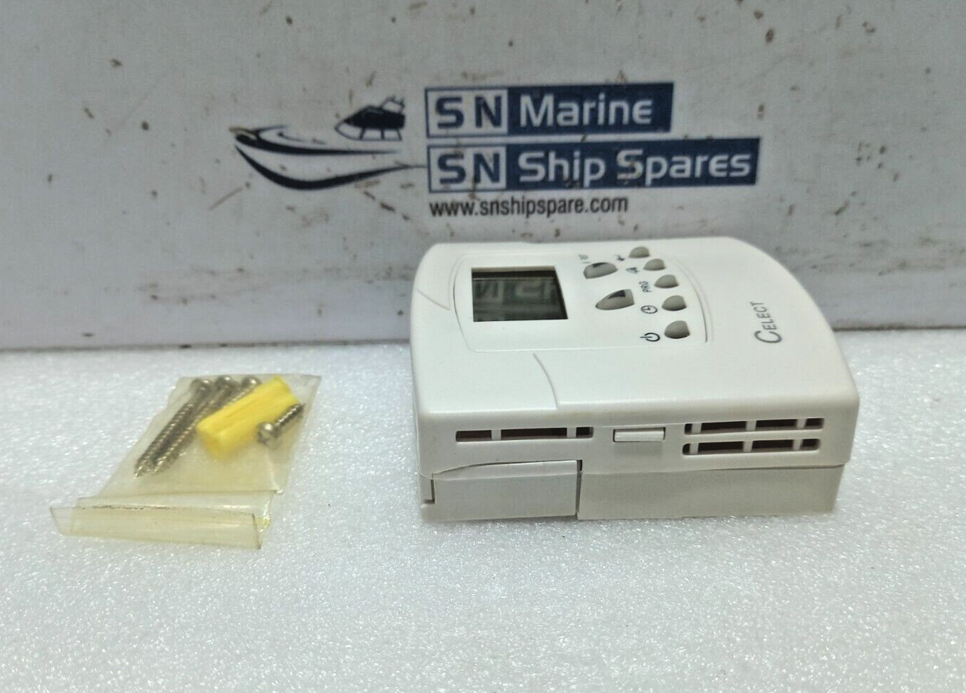 CELECT DRT2 Programmable Compact Thermostat AC24...250V~ 50/60Hz RS 407-5985