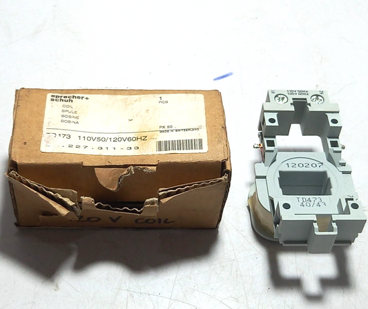 Sprecher Schuh TD473 Coil 110V50Hz 120V60Hz 22-227-311-33