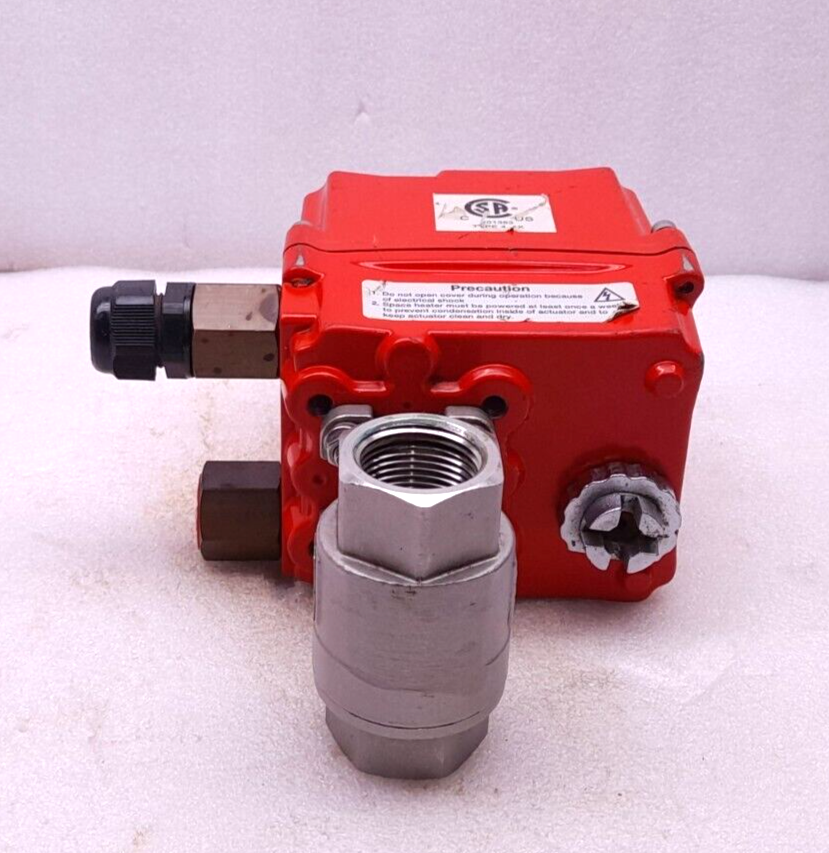 Triac WE-500 Electric Actuator 2 Position Control 115VAC 1Ph 500 In-Lbs 0.39A FL