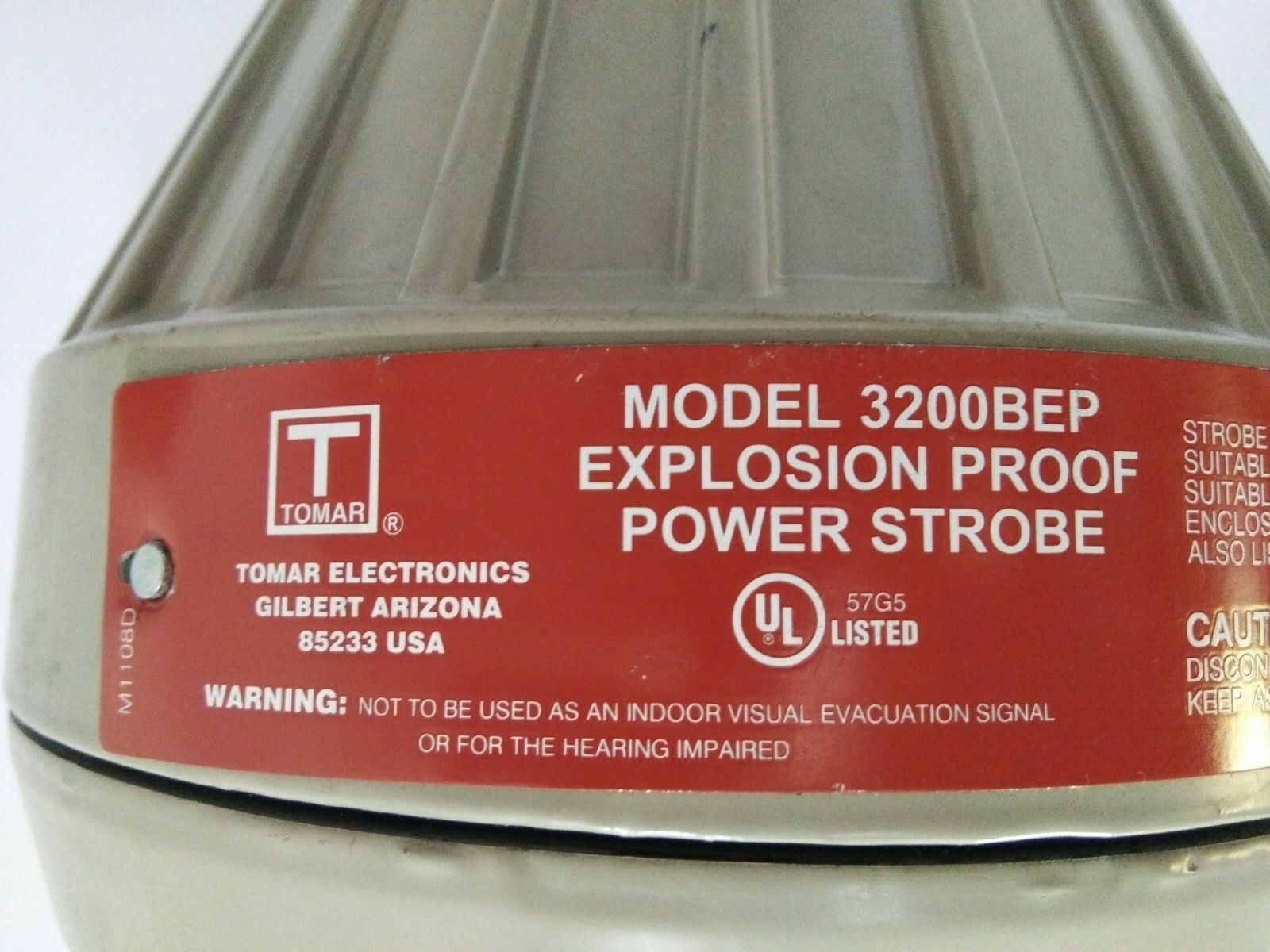 TOMAR ELECTRONICS 3200BEP EXPLOSION PROOF POWER STROBE COLOUR : BLUE