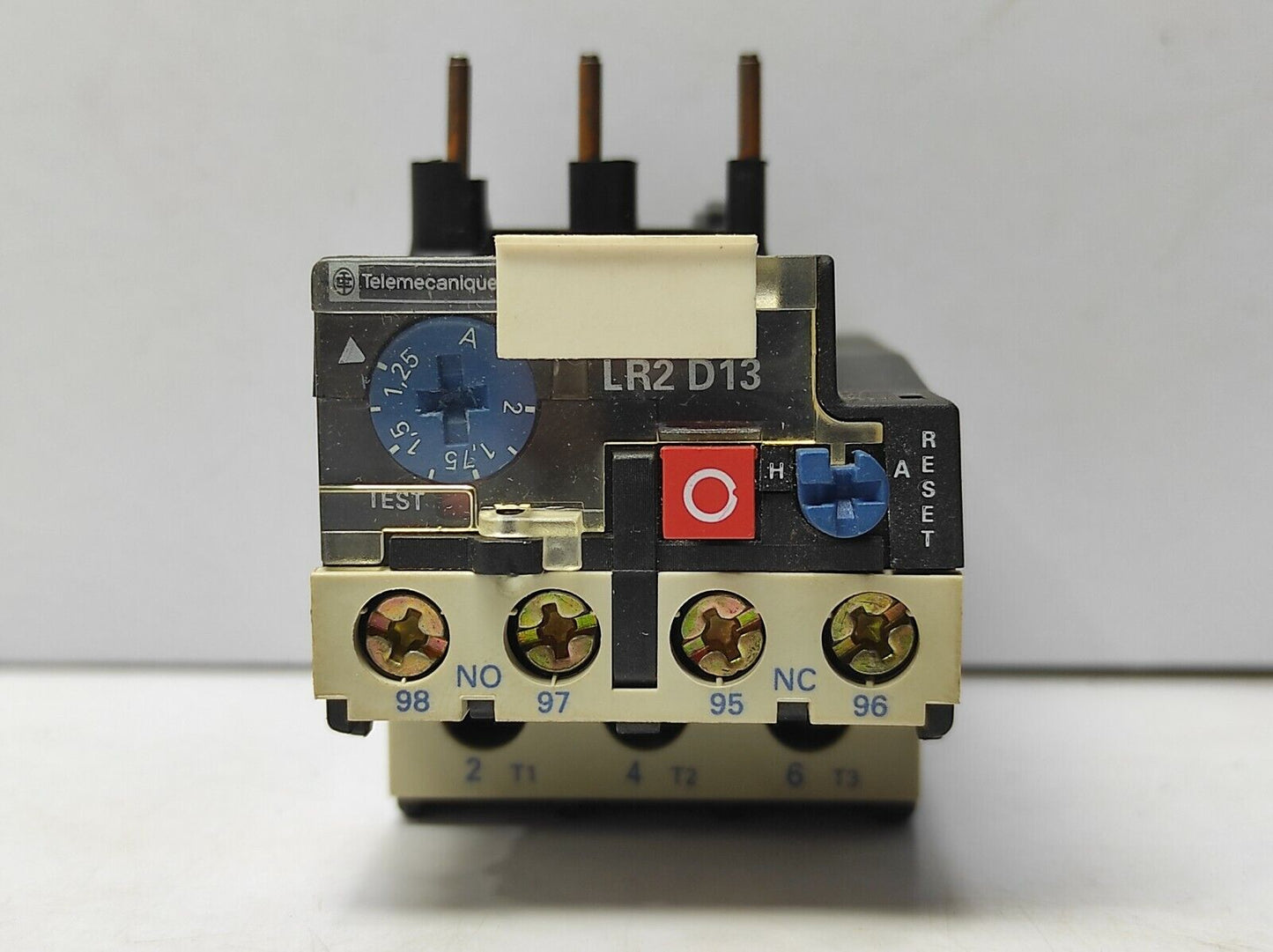 Telemecanique LR2 D13X6 Thermal Overload Relay 1.25-2A