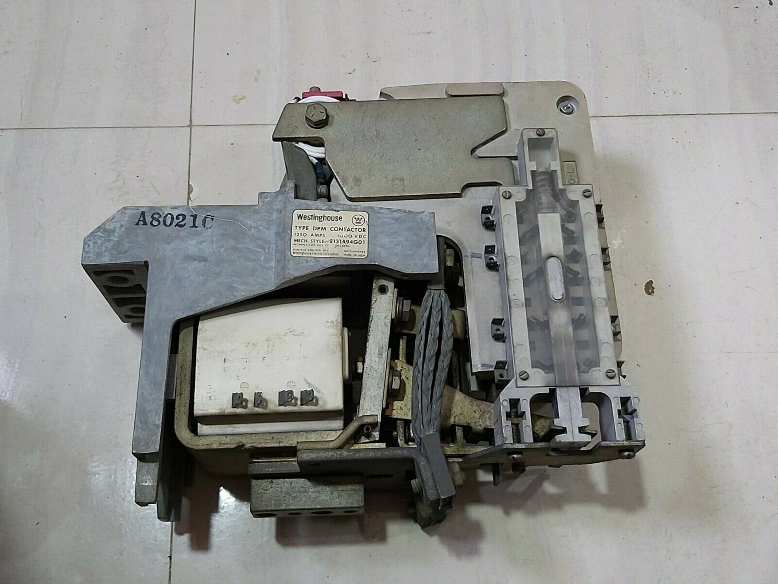 Westinghouse 2131A94G01 DPM Contactor 1250Amps 1000Vdc
