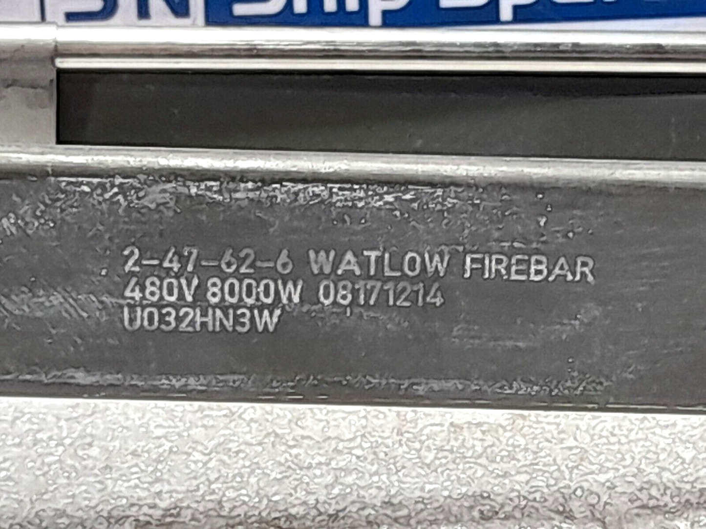 Watlow 2-47-62-6 Firebar 480V 8000W Manitowoc 1038814 Cleveland FK1038814 Heater