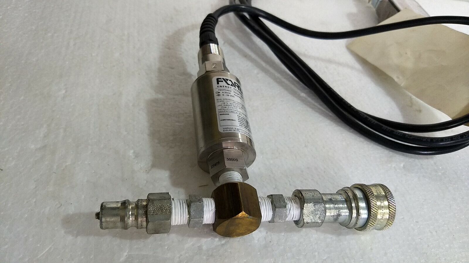 Transducer Assembly ADT2675 -PT-400-L1-5000-PSI-S-E19-W3-P5-M2-B63 Range 5000psi