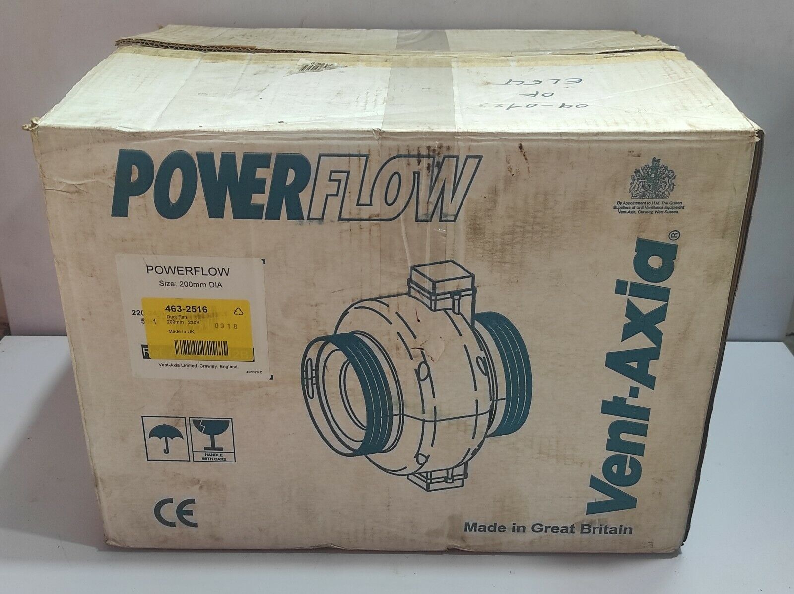 Vent Axia ACP200-12B Powerflow 200mm DIA ACP20012B