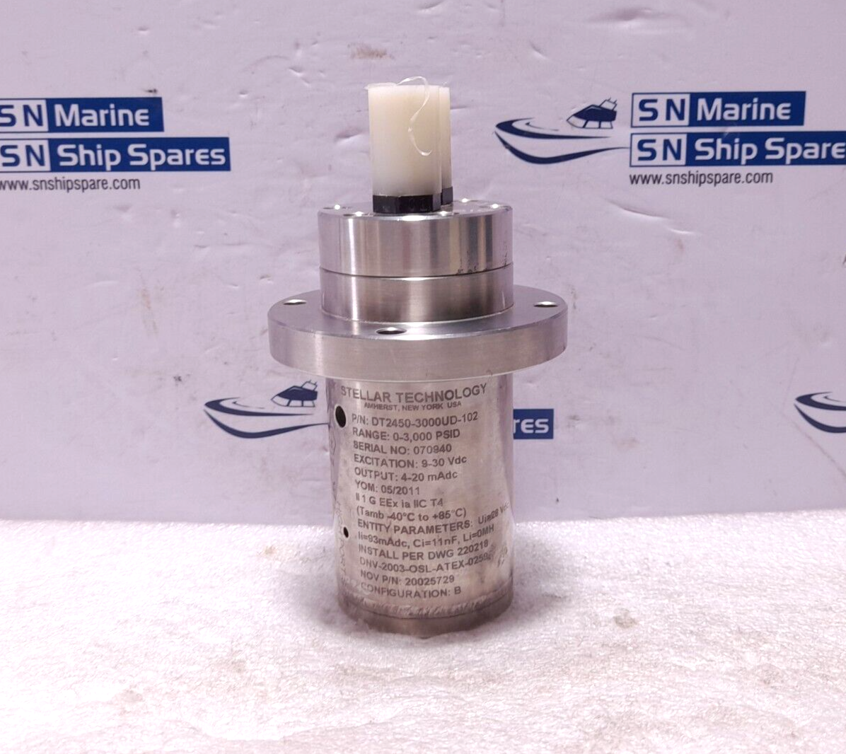 Stellar Technology DT2450-3000UD-102 Pressure Transmitter 0-3000 PSID NOV 200257