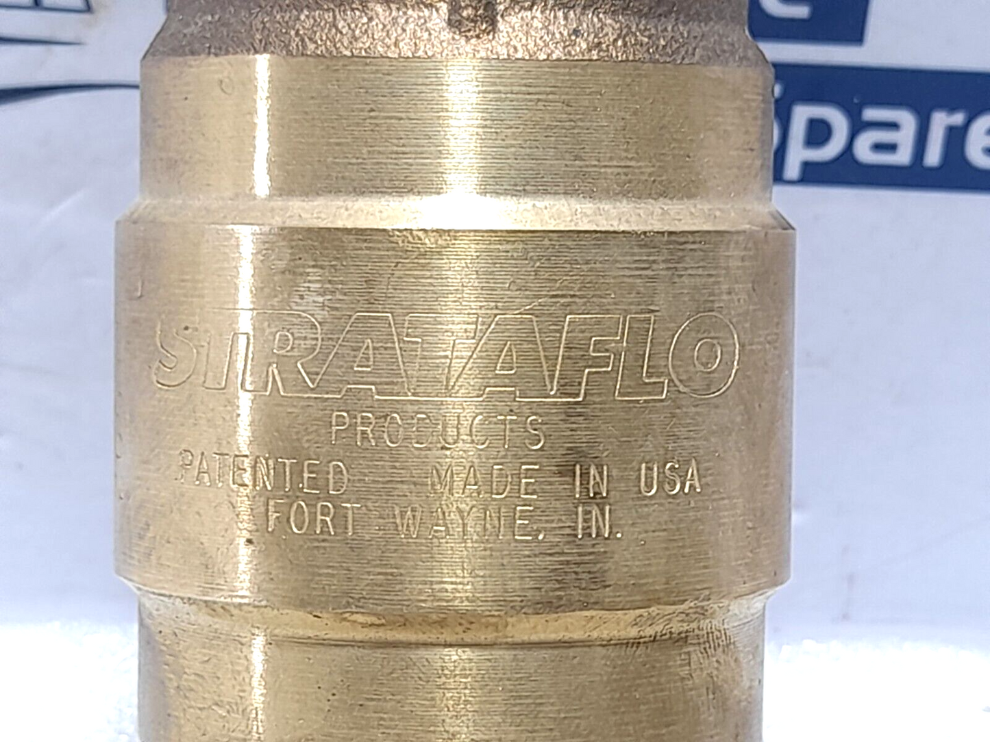 Strataflo 1” 400 Check Valve With Metal Poppet
