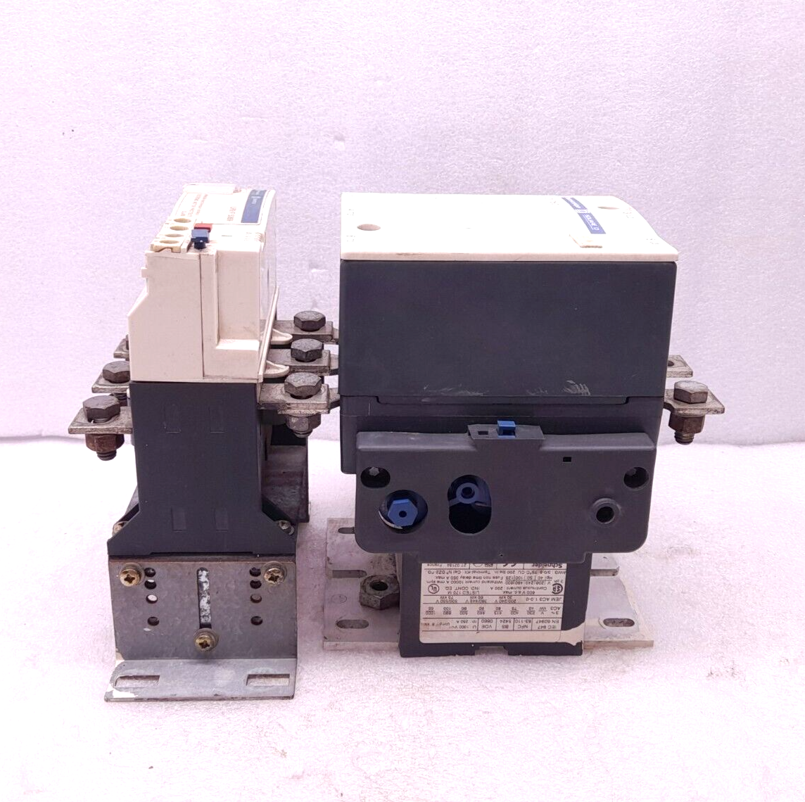 Telemecanique LC1 F150 Contactor 95V50Hz 115-120V60Hz & LR9F5369 Relay 90-150A