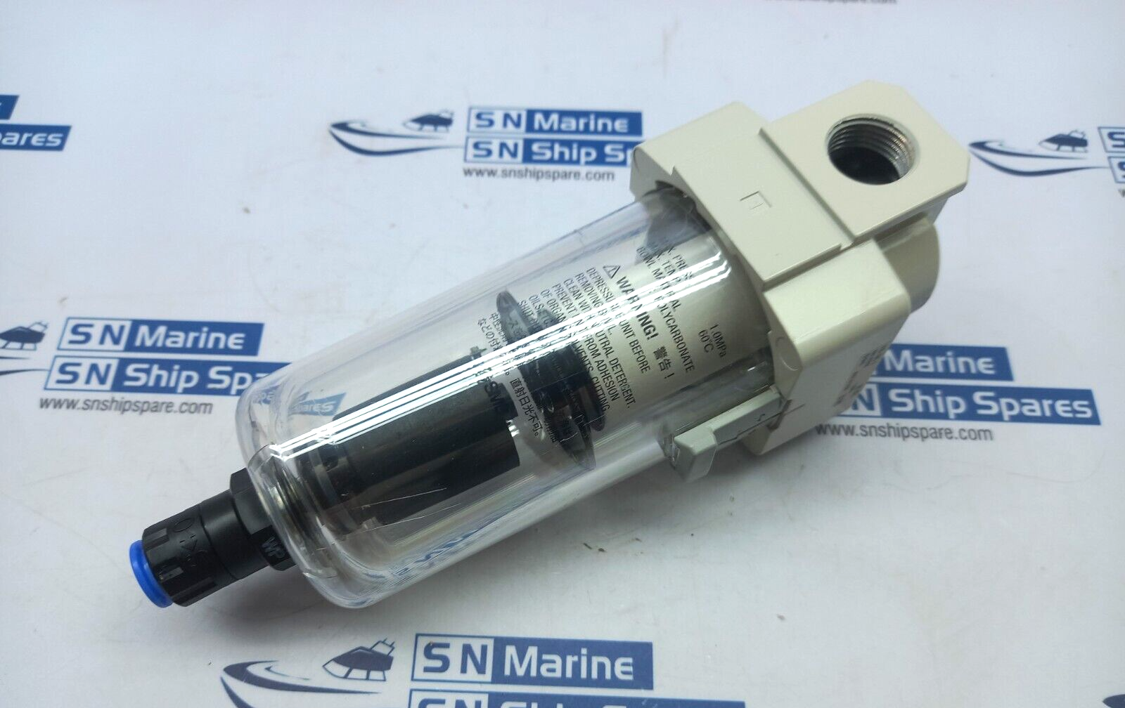 SMC AF40-F04D-A Air Line Filter 1/2 In Auto Drain 1.0MPa 60C