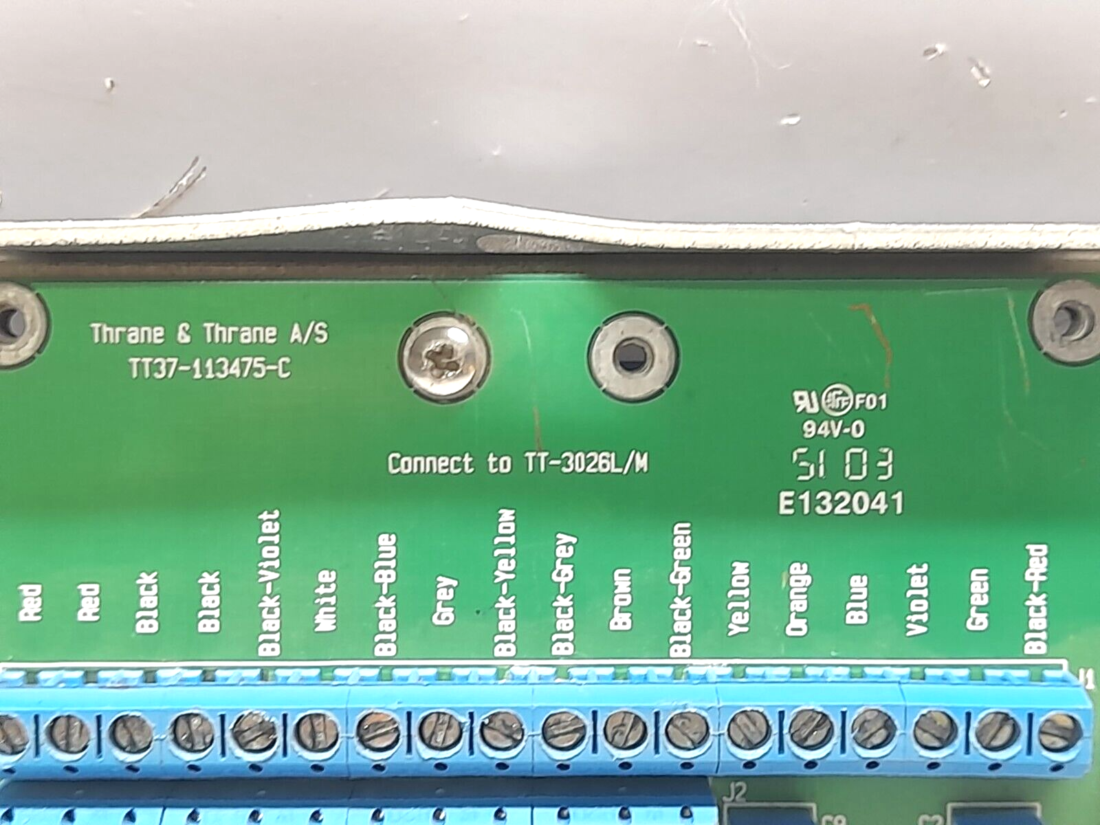 Thrane & Thrane 403616B Interconnection Box TT37-113475-C PCB