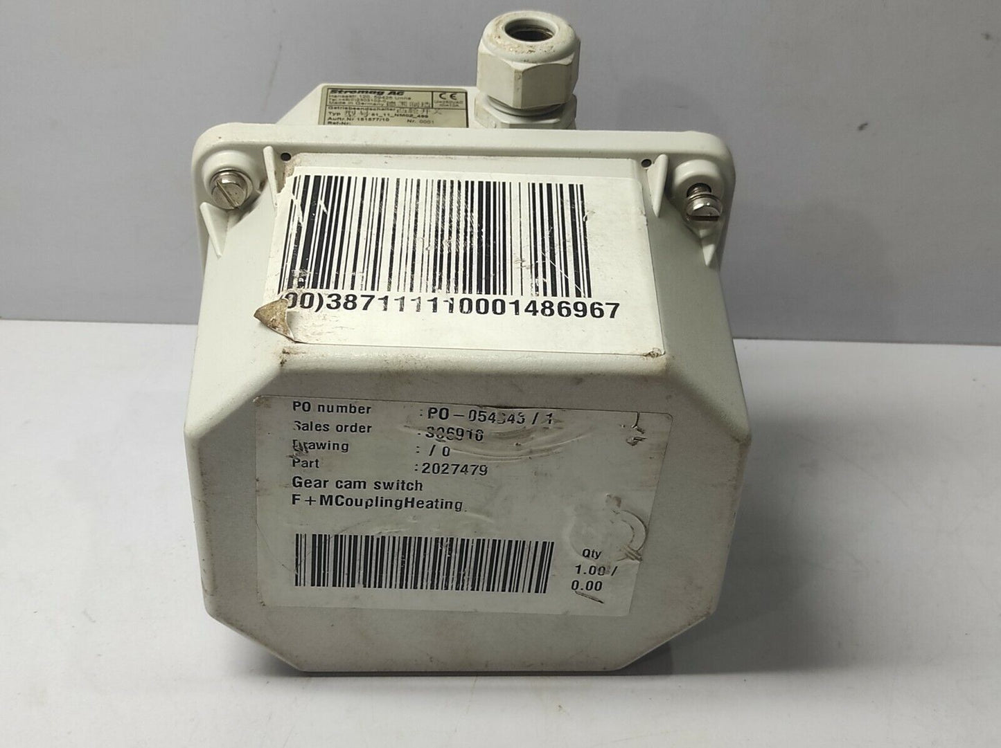 Stromag AG 51_11_NMOZ_499 Gear Limit Switch Ui 250VAC Ith 10A 151577/10 IP66 230