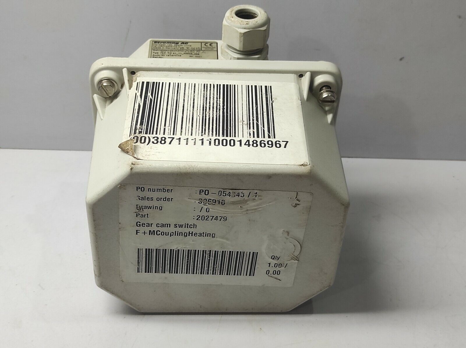 Stromag AG 51_11_NMOZ_499 Gear Limit Switch Ui 250VAC Ith 10A 151577/10 IP66 230