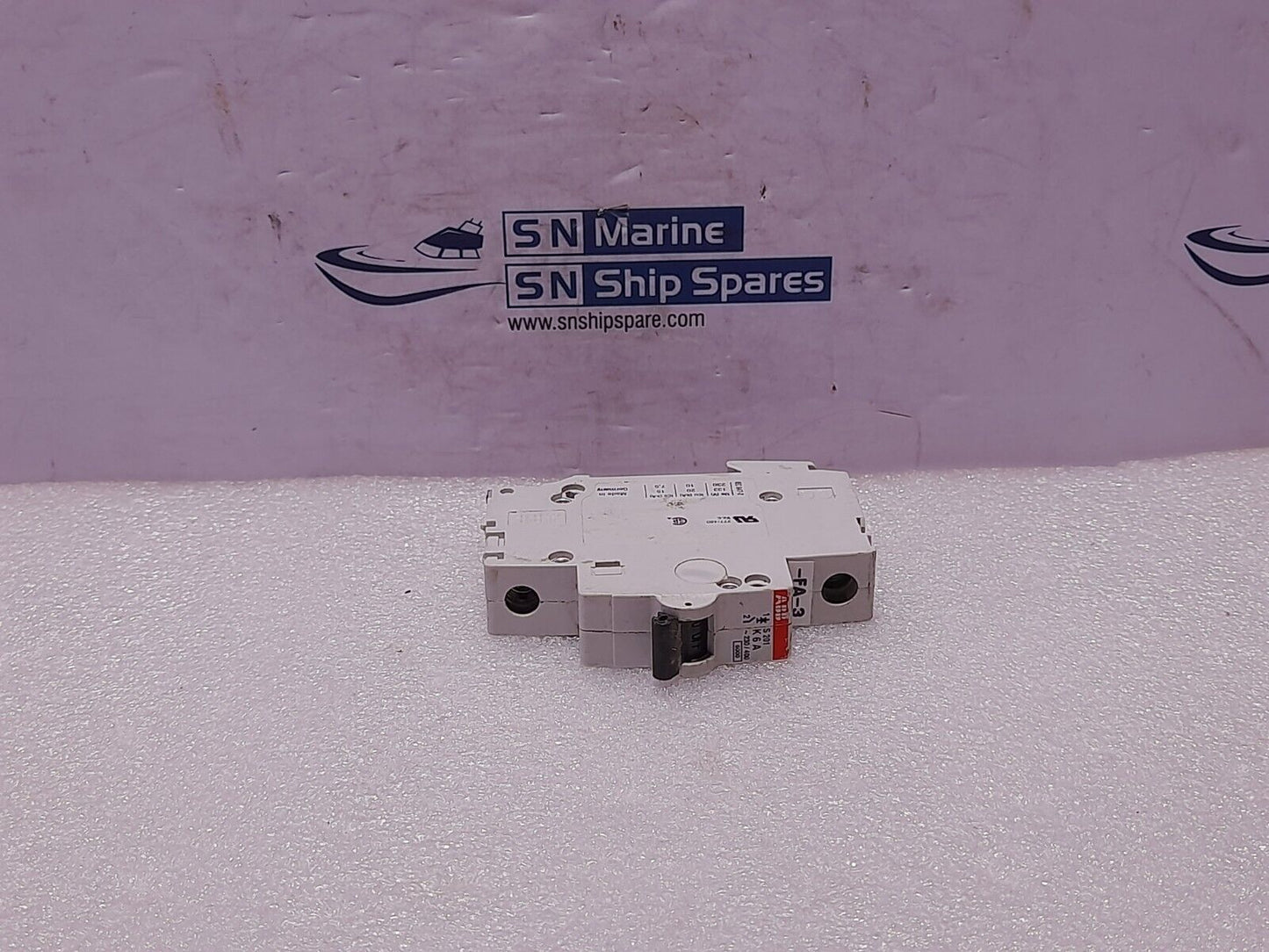 ABB S201-K10 (3PCs), S201-K6 (1PCs), S201-K4 (1PCs), Circuit Breaker - 5PCs/Lot