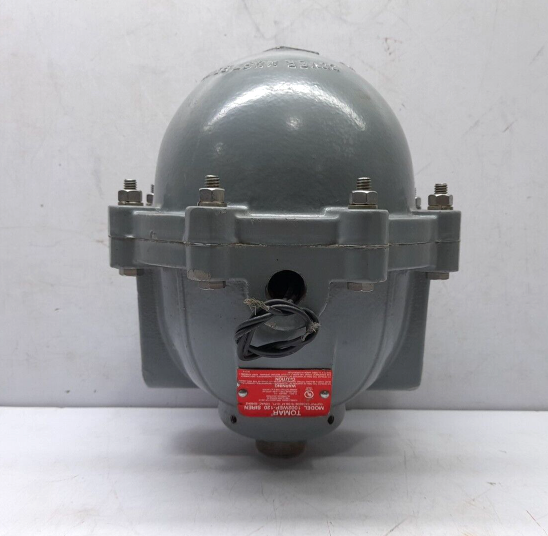 Tomar 1002WEP-120 Siren Output Exceeds 75 DB At 10 FT, 120VAC, 50/60Hz