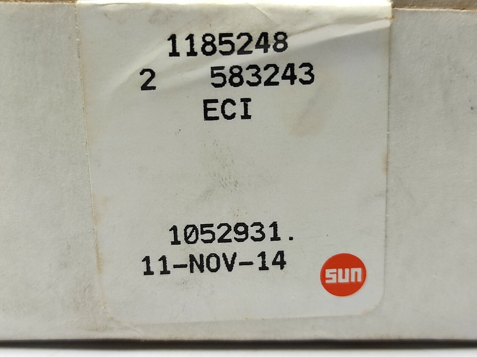 SUN Hydraulics ECI 1KE4-AAV Valve Block 1185248 2 583243 1052931