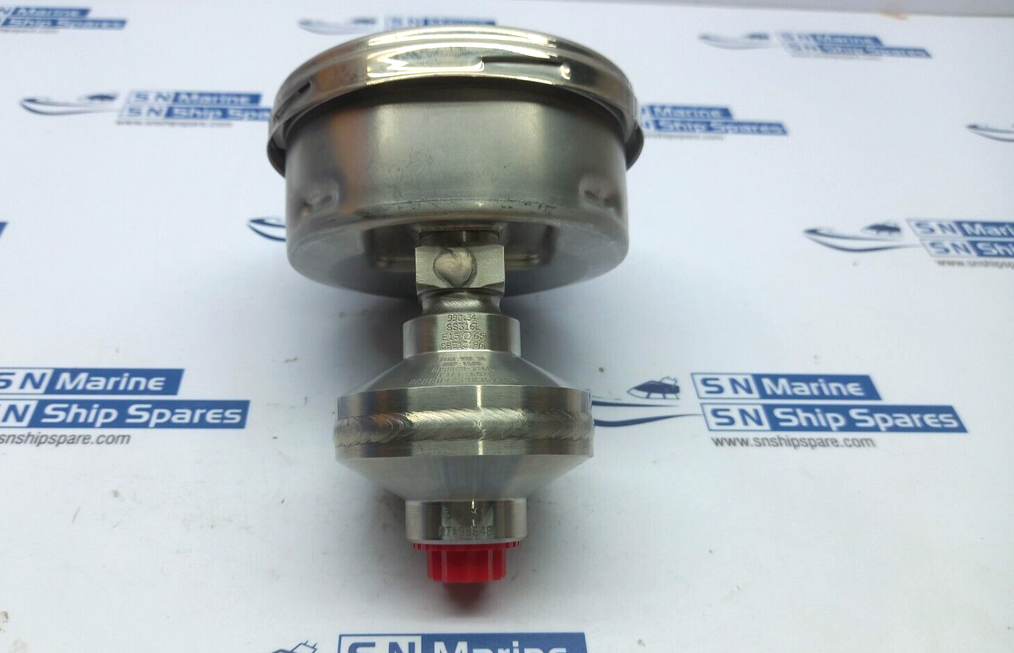 Wika SS316L Pressure Gauge 0-100Psi 990.34