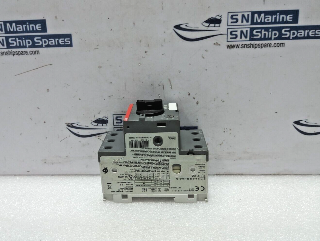 ABB 1SAM250000R1007 Manual Motor Starter MS116 3PCs In Lot