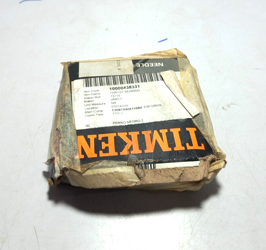 Timken NTHA-4066 Thrust Roller Bearing Varco 73719 / NTHA4066