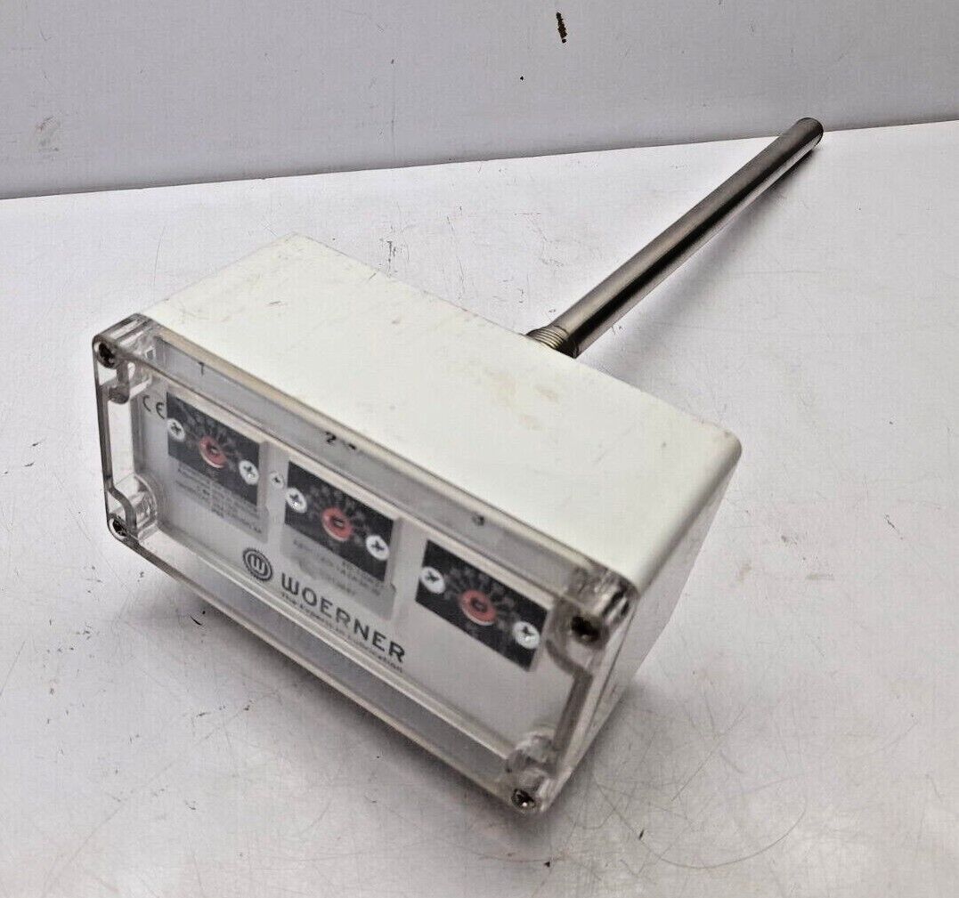 Woerner AB31-143-1A2A3A-W Temperature Controller 900013647 Max 250VAC 16A/220VDC