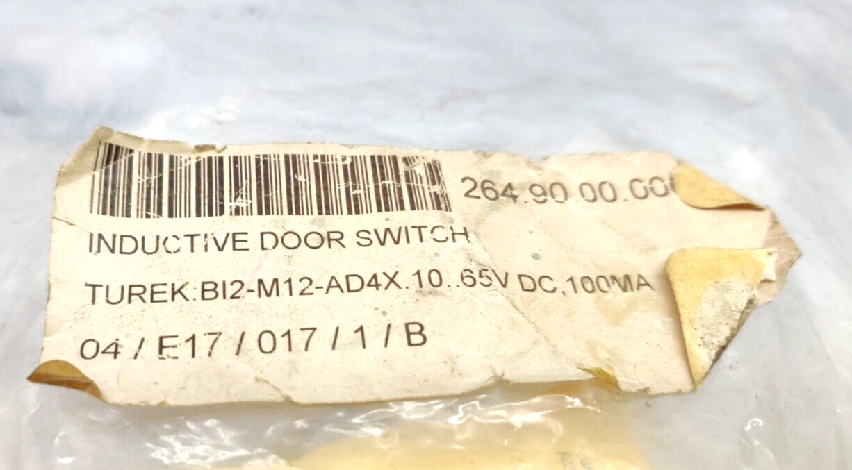 Turck Bi-M12-AD4X Inductive Sensor 10…65Vdc 3…100mA