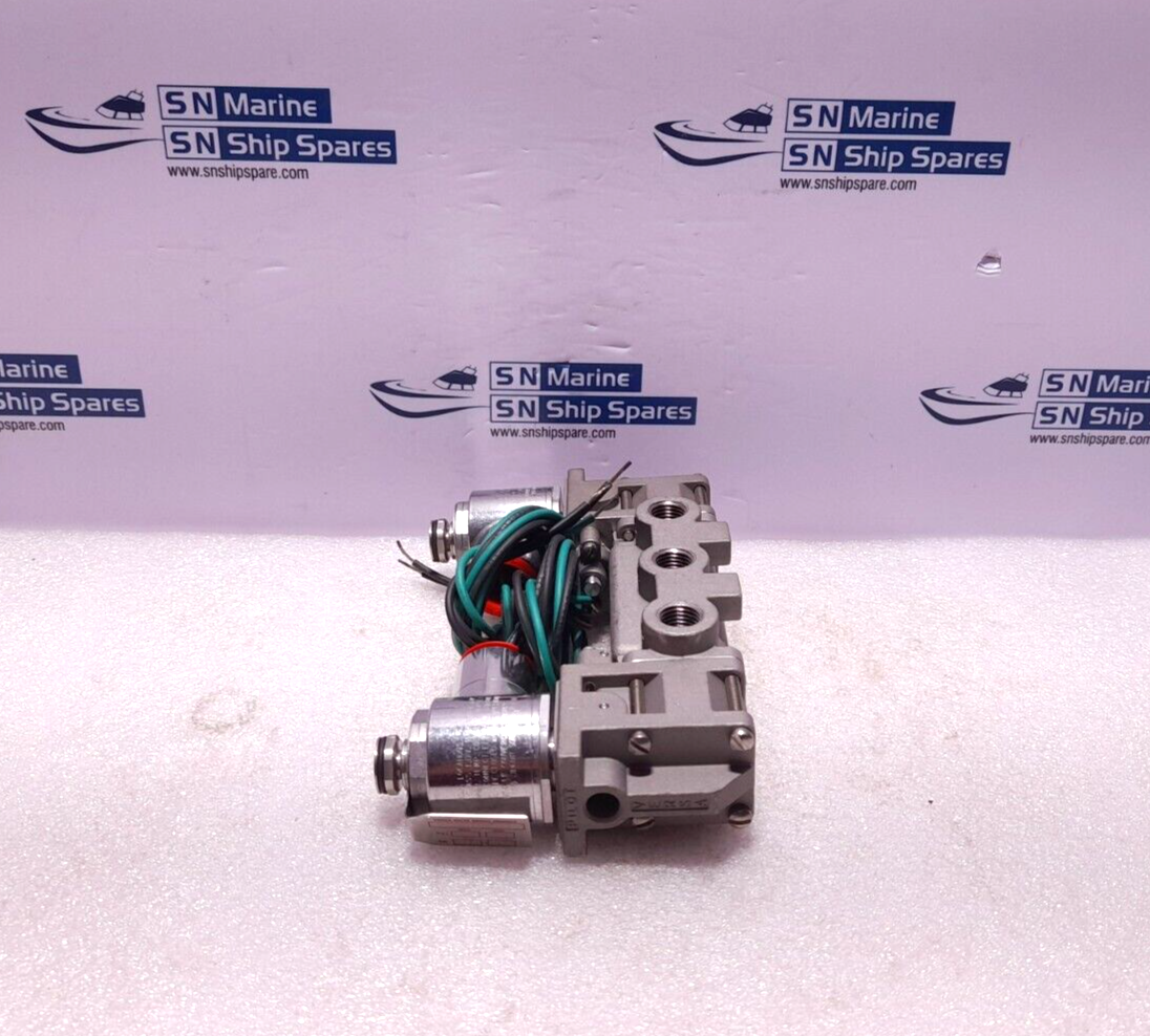 Versa VGG-4322-316-ME-XXE4-D024 4-Way Valve 24VDC 7.2W Max 175PSI Min 20PSI