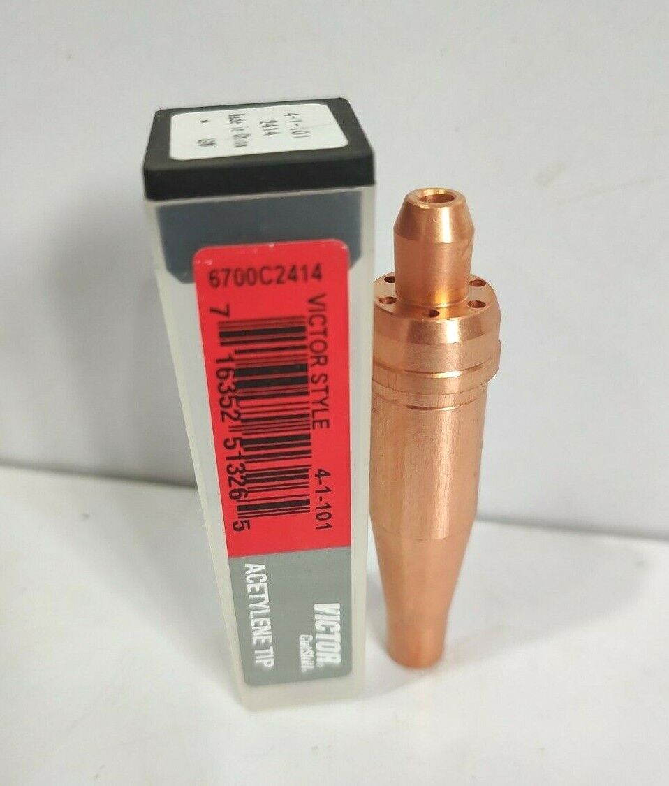 Victor Style 6700C2414 Acetylene Tip 4-1-101 / 24-pcs lot sale