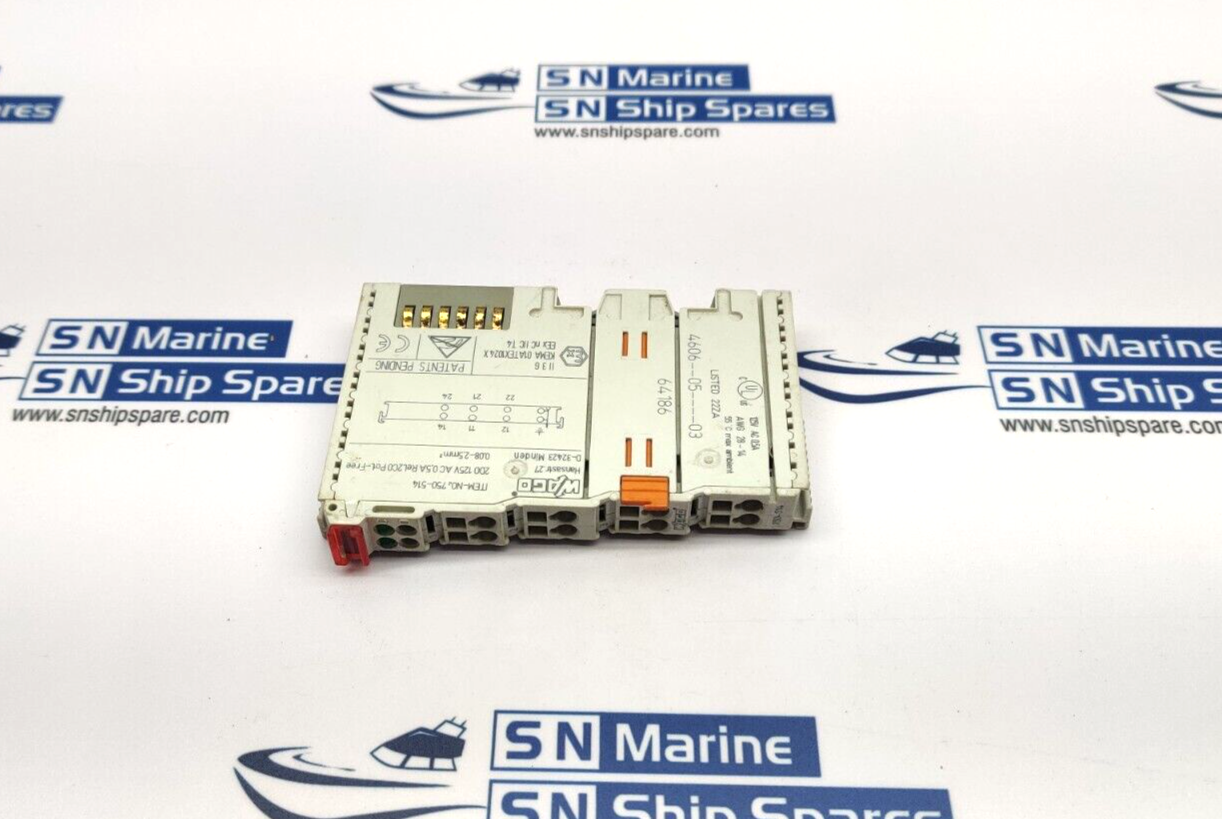 Wago 750-514 Relay Output Module 2D0 125Vac 0.5A