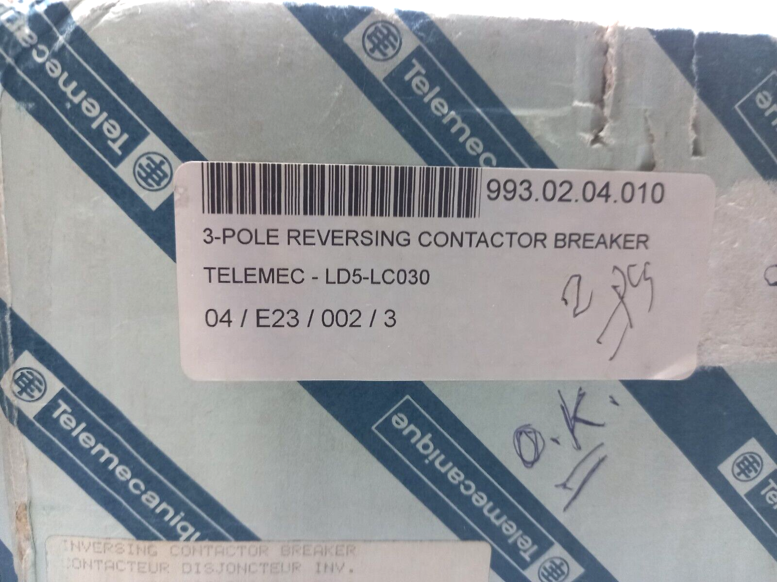 Telemecanique LD5LC030M Combination Motor Starter 220V 50Hz Integral 32