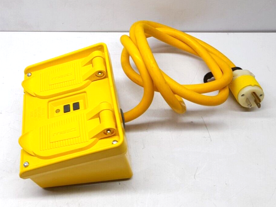 Hubbell GFP15M Ground Fault Circuit Interrupter Class A 120V 1800W 15A 60Hz Circ