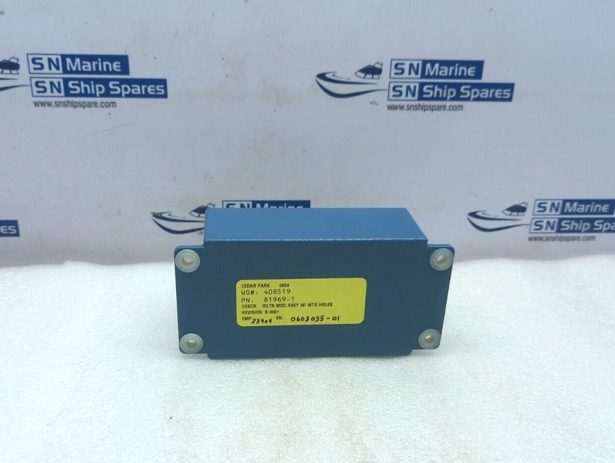 VarcoBJ 81969-1 Isolation Module Rev. B